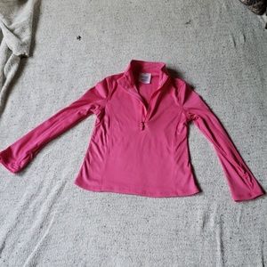 Girls Danskin Now Quarter Zip
